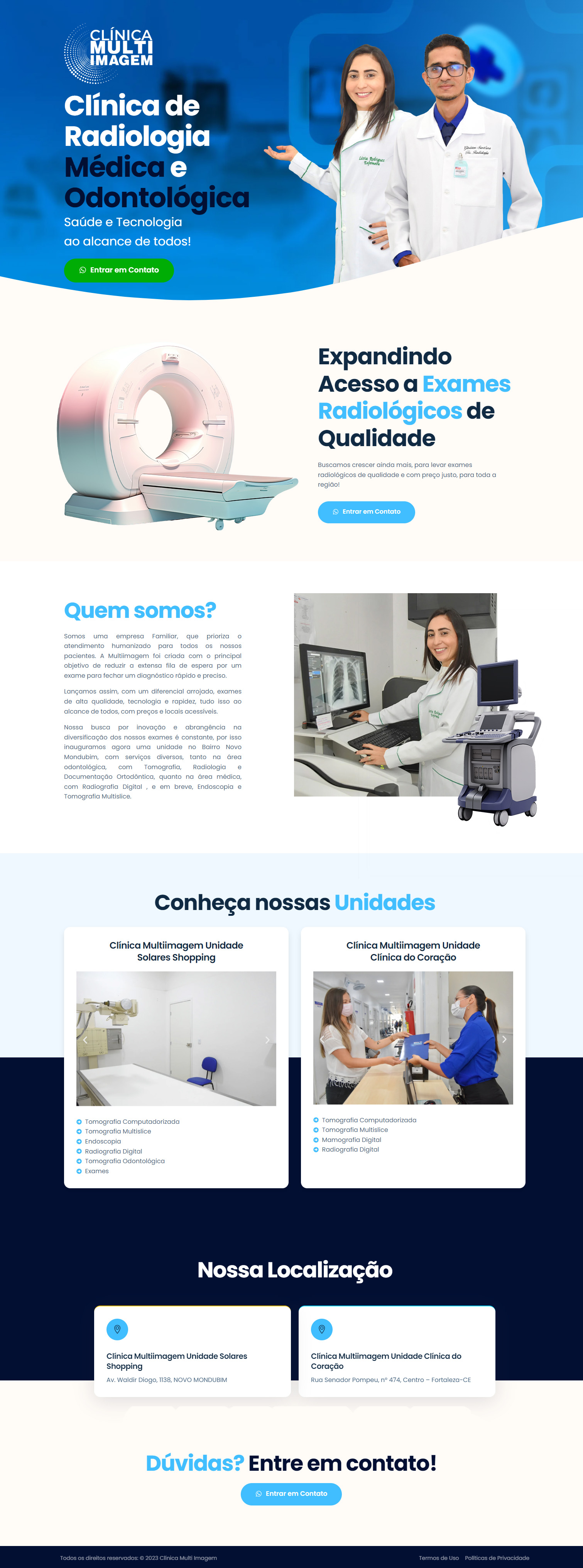 Landing Page Multi Imagem